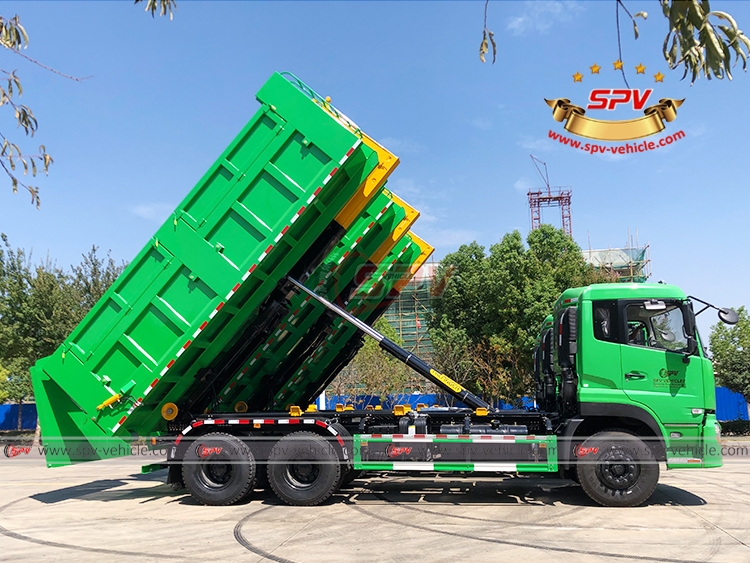 20 CBM Hook Loader Garbage Truck Dongfeng - Batch 1 - 4 untis to Africa - RS